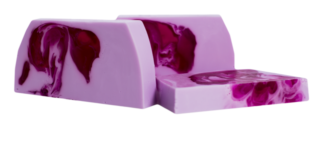 Tranches de Savons artisanaux Darling (insp. Miss Dior Cherie) Tranche de savon artisanal