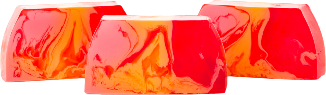 Tranche de Savon artisanal - Black pearl 100 gr - Tranche de savon artisanal