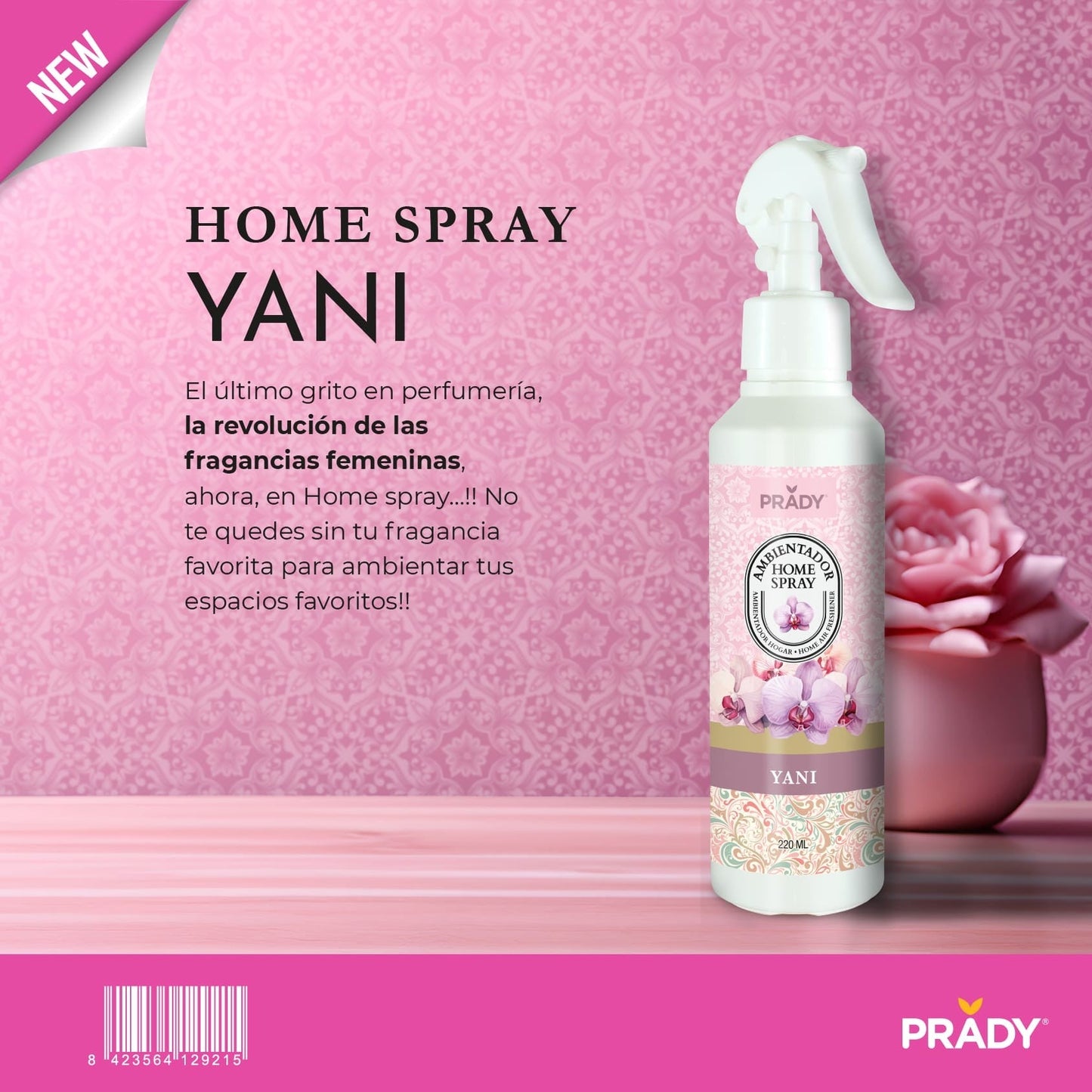 Spray d’ambiance parfumé - (NEW) Yani (insp. Yara Lataffa) - brume d’interieur