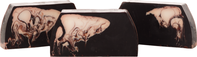 Tranche de Savon artisanal - Chocolat 100 gr - Tranche de savon artisanal
