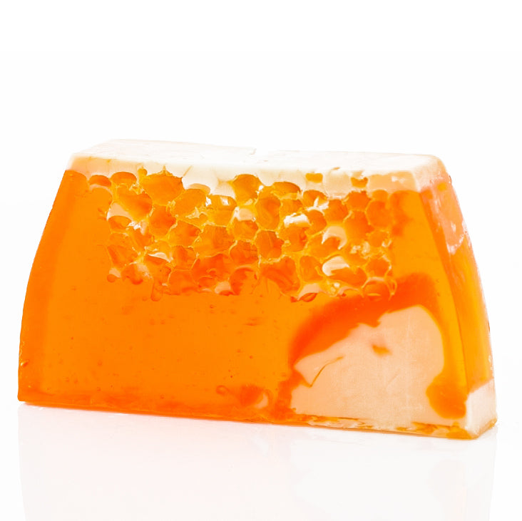 Tranche de Savon artisanal - Miel 100 gr - Tranche de savon artisanal