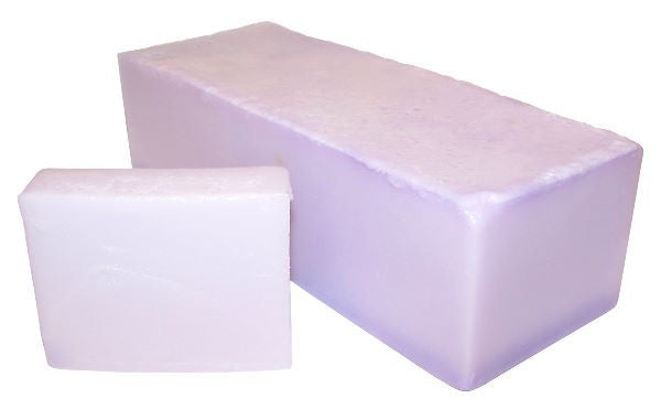 Tranche de Savon artisanal - Figue et cassis 70 gr - Tranche de savon artisanal