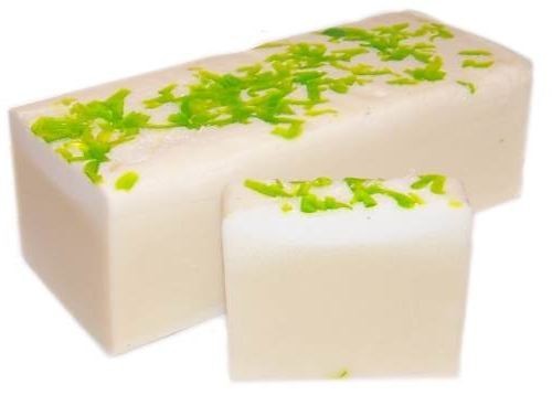 Tranches de Savons artisanaux - Pomme et fleur de sureau 80 gr - Tranche de savon artisanal