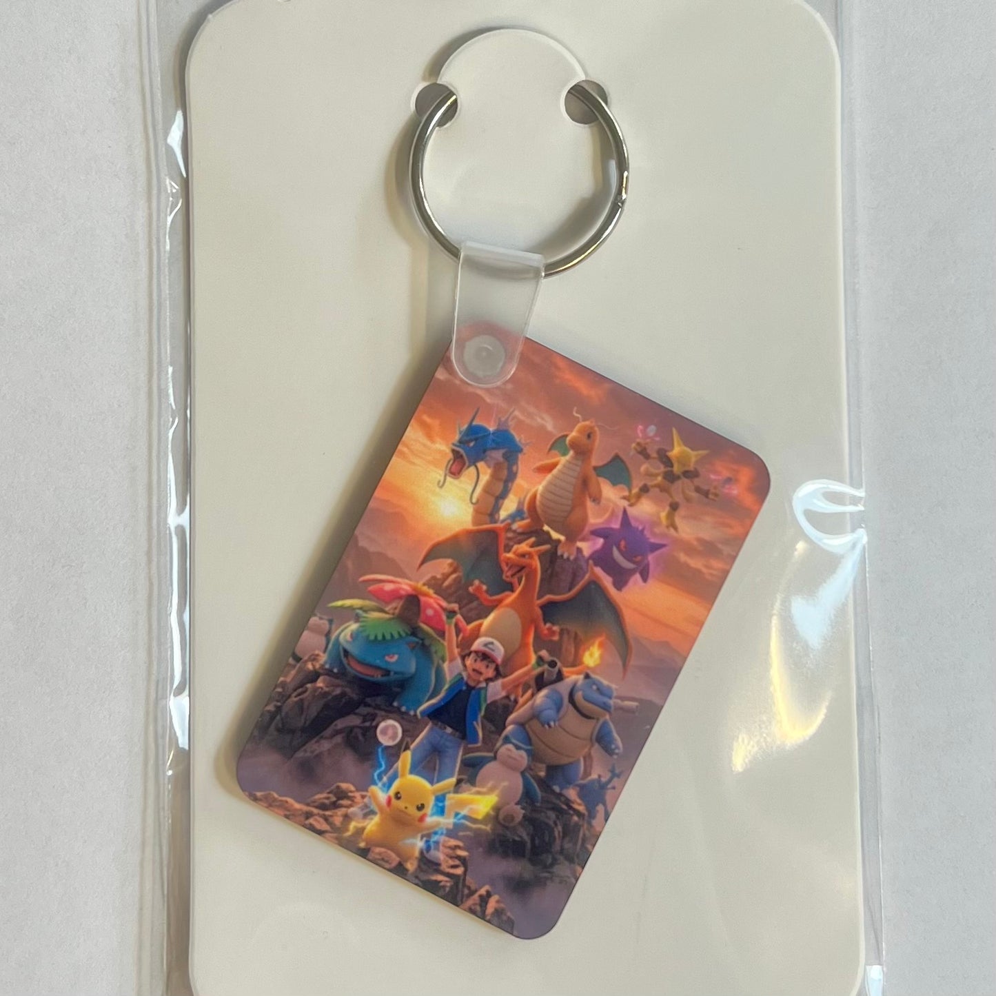 Porte-Clés Héros Recto Verso RT001 – Porte-Clés Sublimé Résistant et Unique 4x6 cm