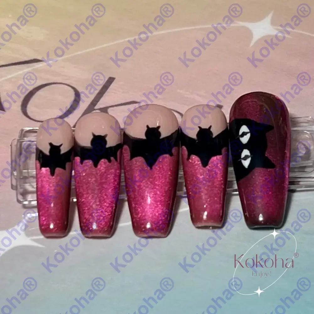 Kit de Press On Nails HG013 - Press On Nails Désign