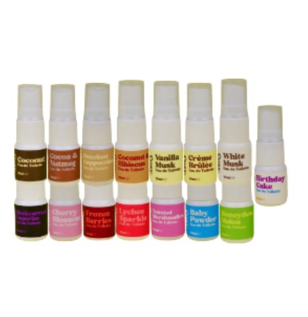 Lot de 5 mini Eau de Toilette de Poche 10ml "mystère" – Mini Format | Parfums Originaux et Intenses