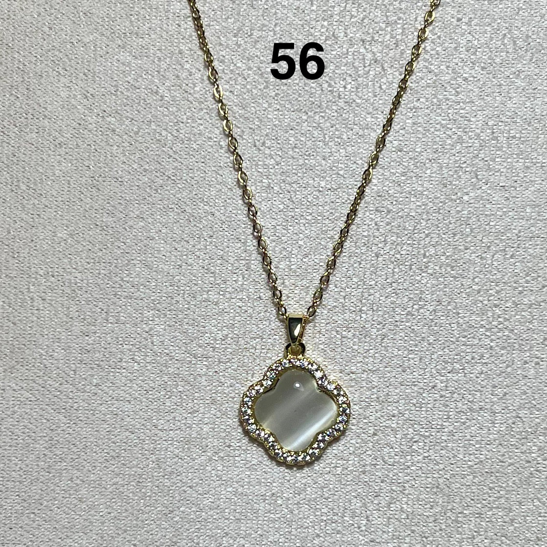 Collier Doré en acier inoxydable N° 56 (40cm+ 5cm) – Ajustable, hypoallergénique et résistants à l’eau