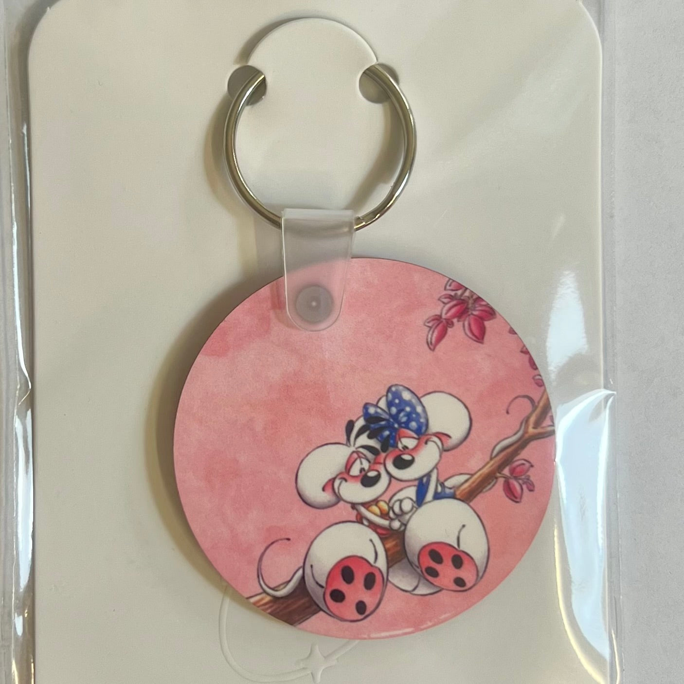 Porte-Clés RD007 Personnage Recto Verso – Porte-Clés Sublimé Résistant et Original Ø 5 cm