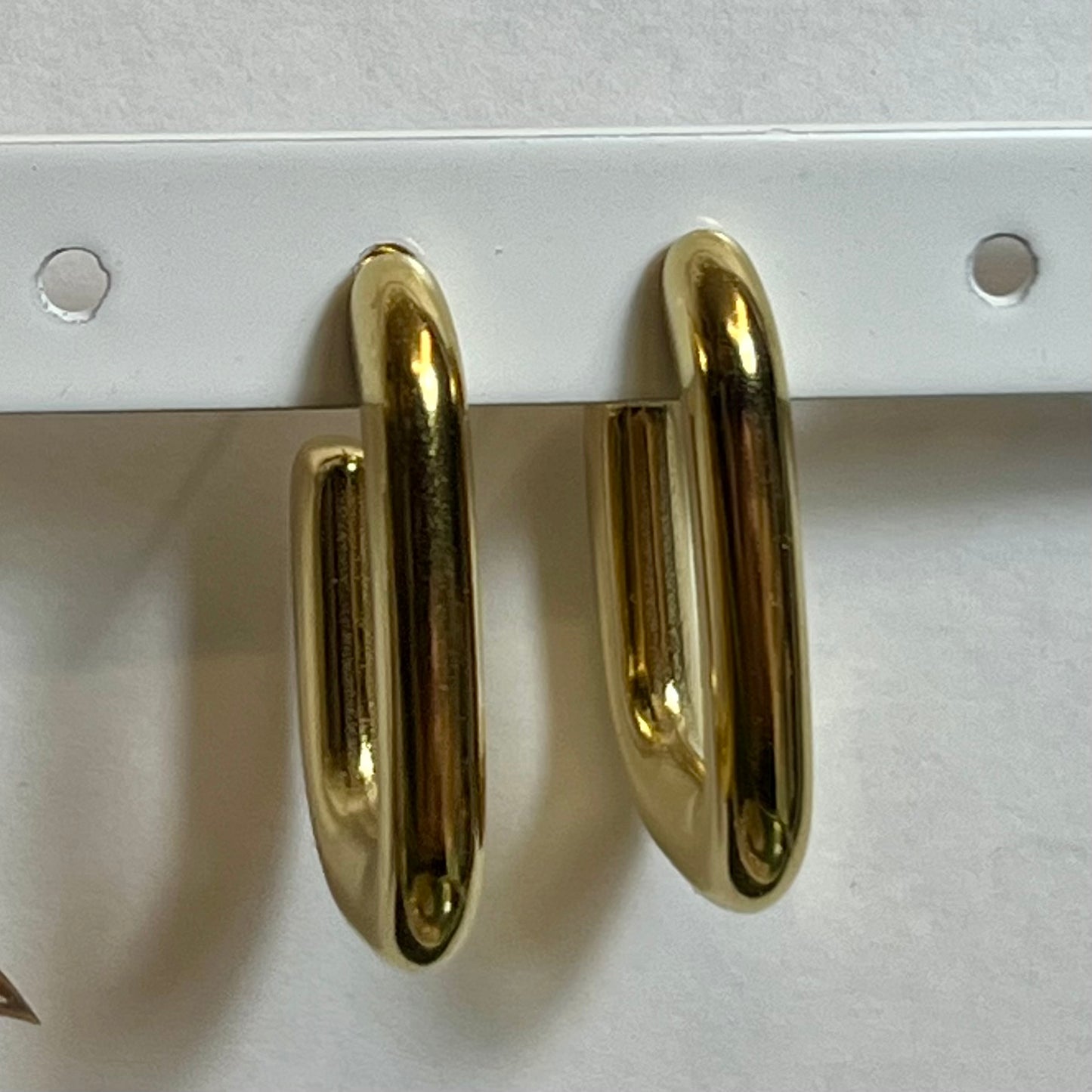 Boucles d’Oreilles en Acier Inoxydable B035 – Doré ou Argenté | Hypoallergéniques et Résistantes à l’Eau