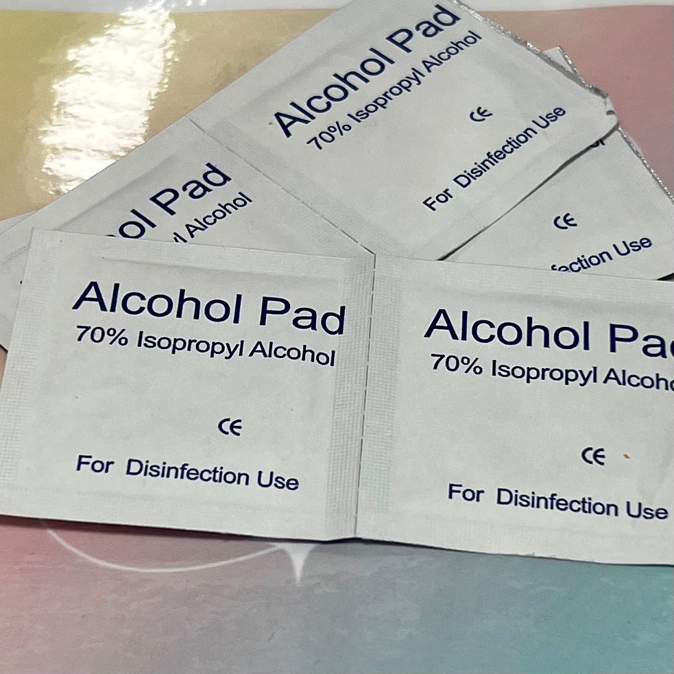 Lot de 2 lingettes d’alcool - Lingettes désinfectantes