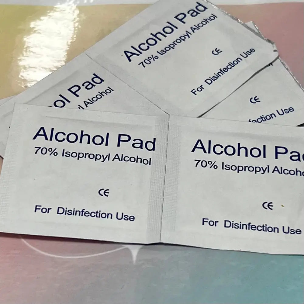 Lot de 2 lingettes d’alcool - Lingettes désinfectantes