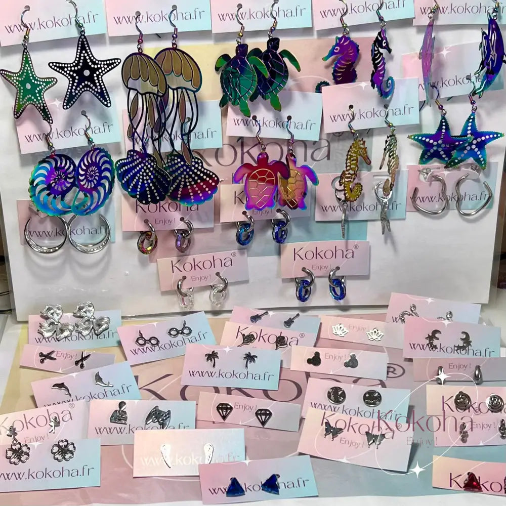 Box surprise boucles d’oreilles - Argent - Boucles d’oreilles