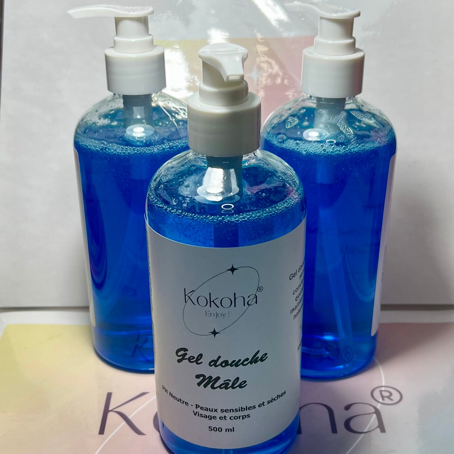 Gel Douche Hydratant 500ml – Flacon Pompe | Peaux Sensibles et Sèches | PH neutre