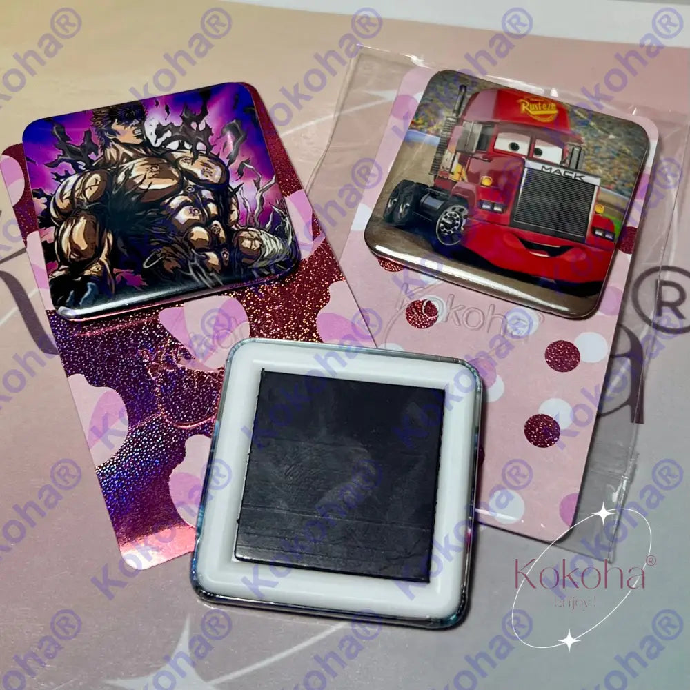 Pack 5 Aimants Carrés - AIMANTS CARRES