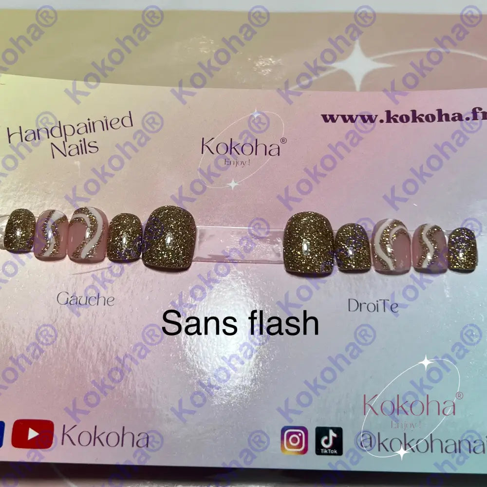 Kit Press Nails NO006 - Press Nails Désign