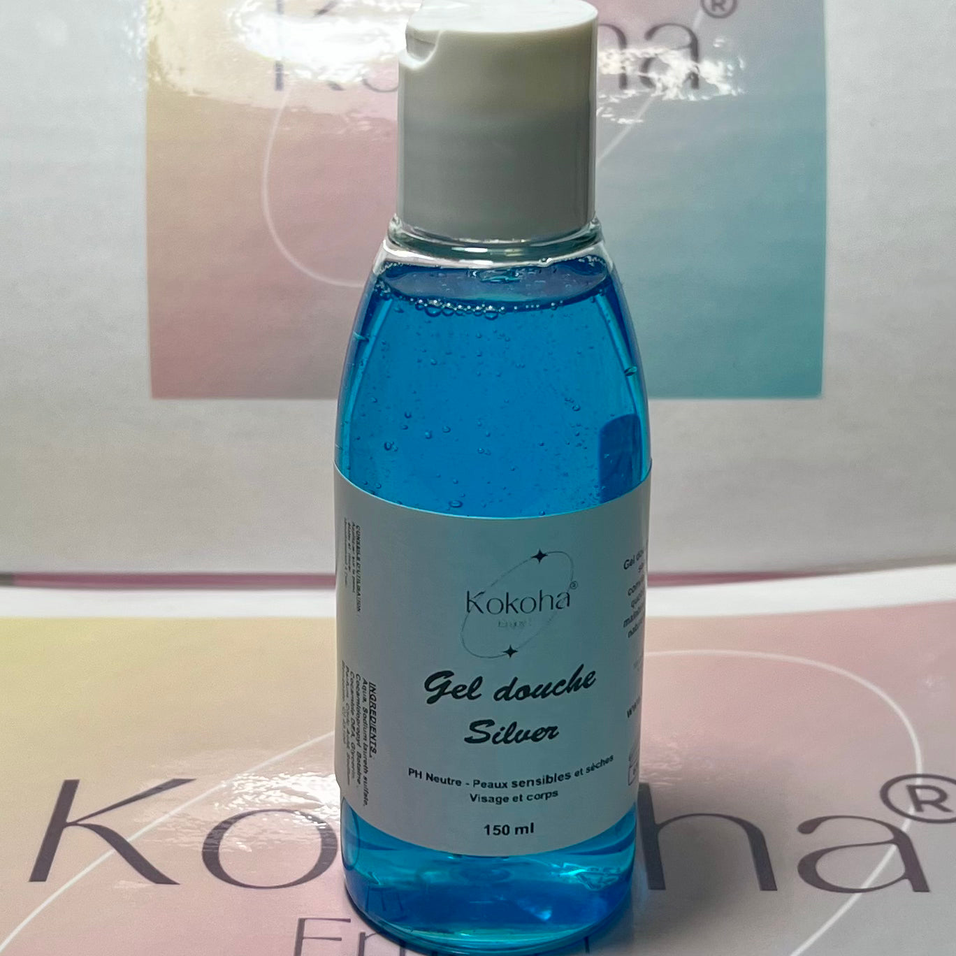 Gel Douche PH neutre – Peaux Sensibles et Sèches | Parfum Élégant et Durable – 150ml
