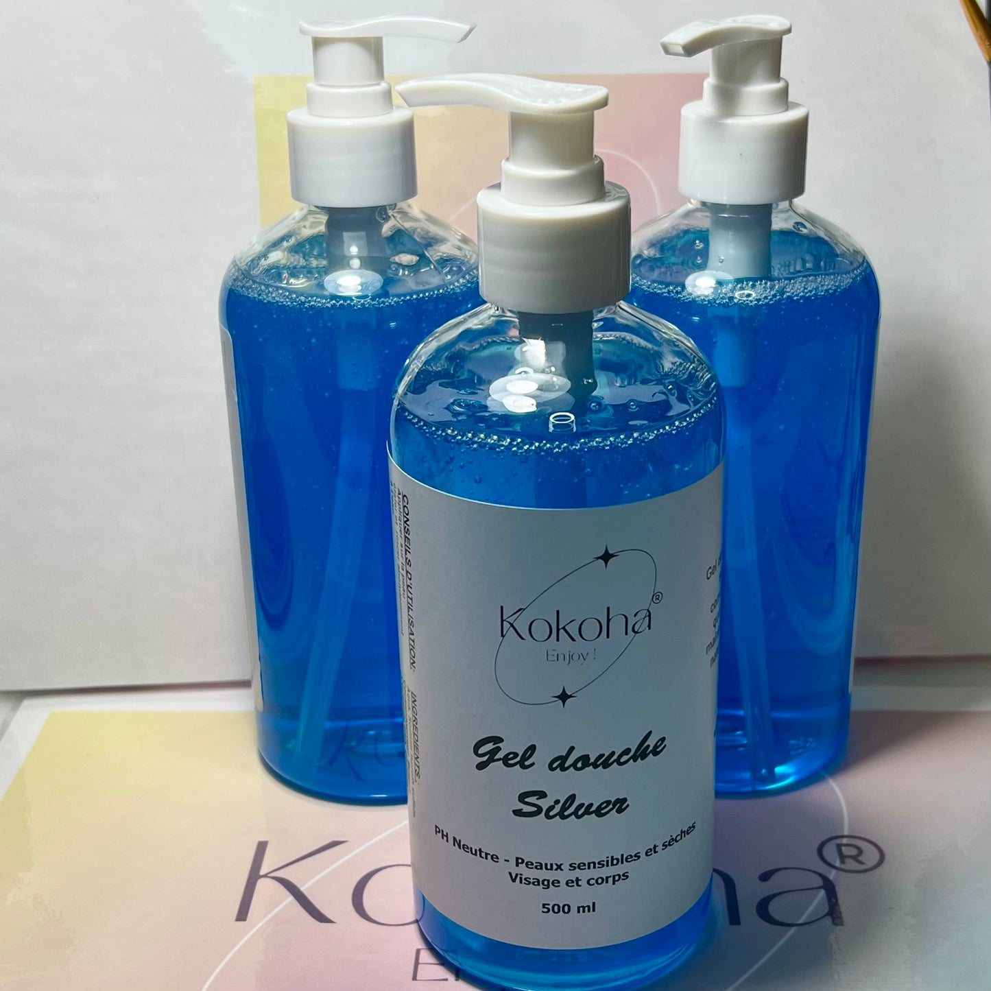 Gel Douche Hydratant 500ml – Flacon Pompe | Peaux Sensibles et Sèches | PH neutre