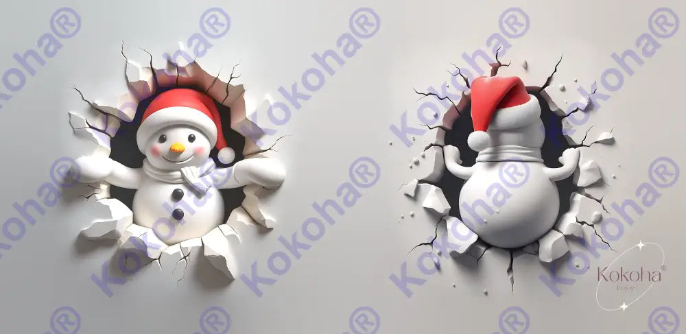 Mug Noël - Bonhomme neige - Mug personnalisé