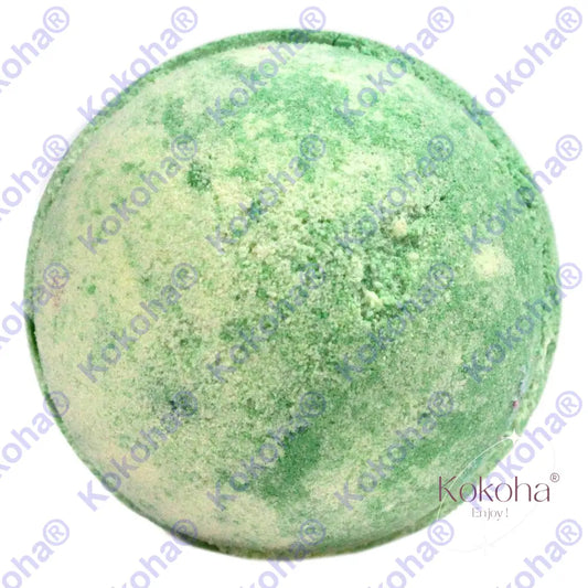 original melon effervescent coloré effervescent détente cadeau bombe de bain kosmetik & ko kosmetikandko.com produits bain soin du corps