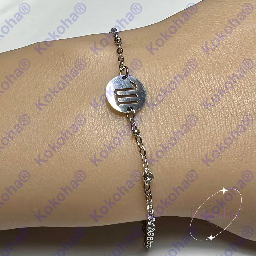 Bracelet Astro Argenté / Scorpion