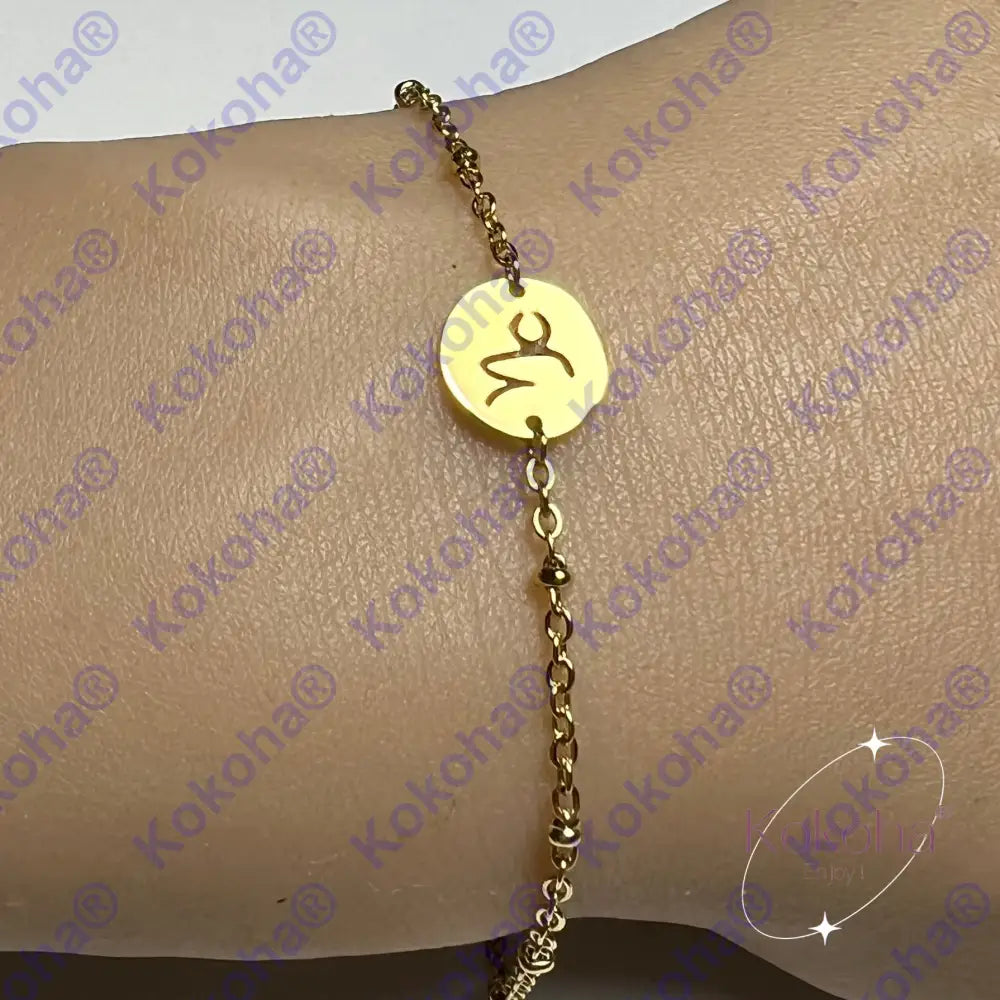 Bracelet Astro Doré / Capricorne