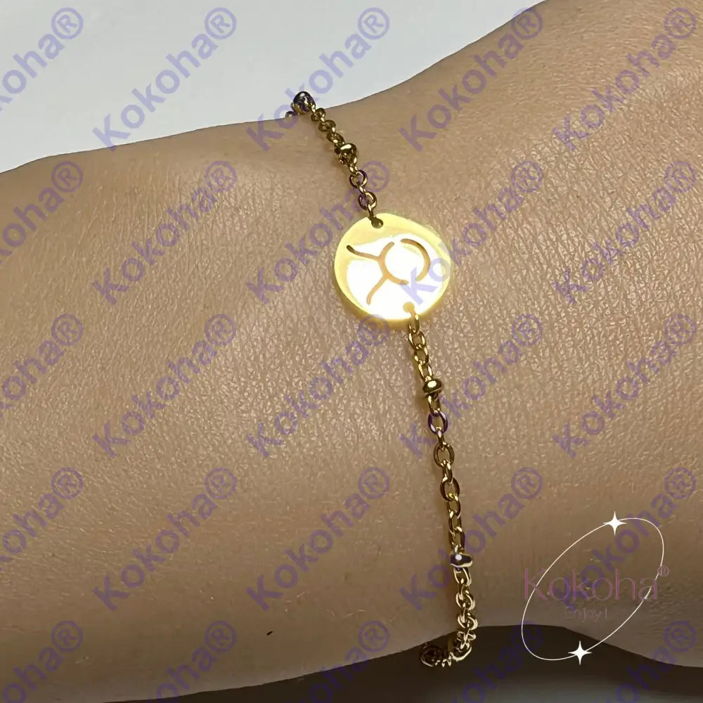 Bracelet Astro Doré / Taureau