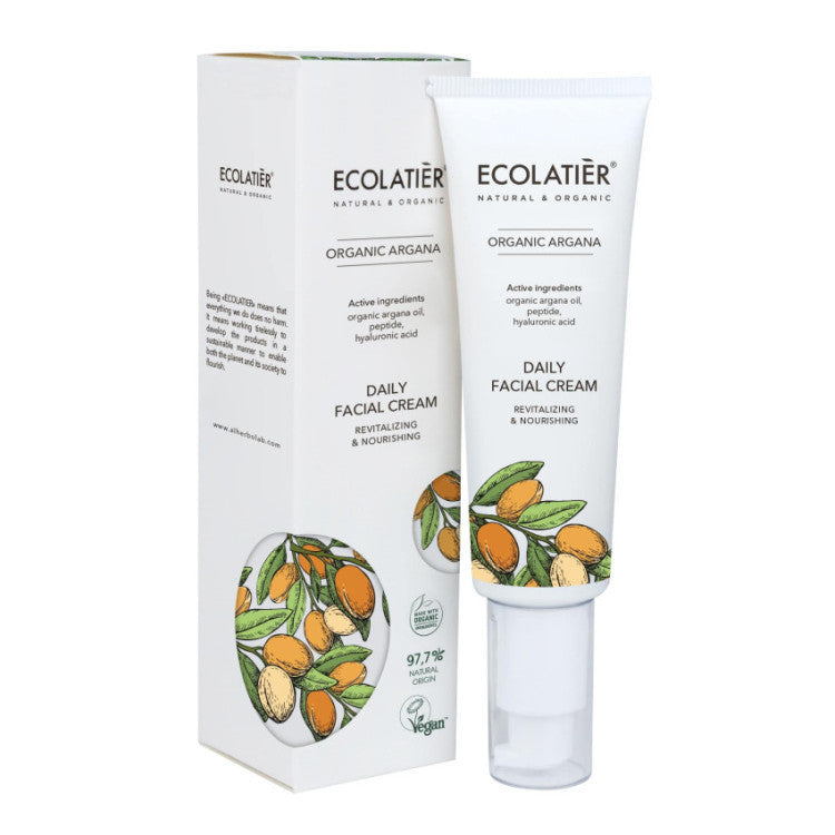 PRECOMMANDE Crème de jour revitalisante et nourrissante à l'huile d'argan biologique