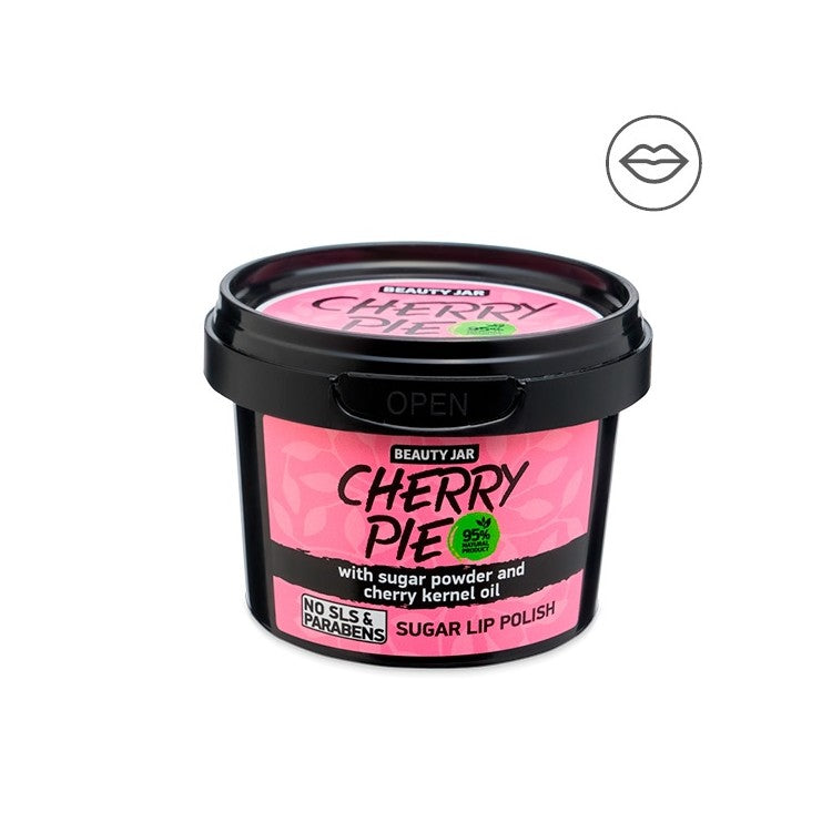 PRECOMMANDE Gommage pour les lèvres - Poudre de sucre et cerise