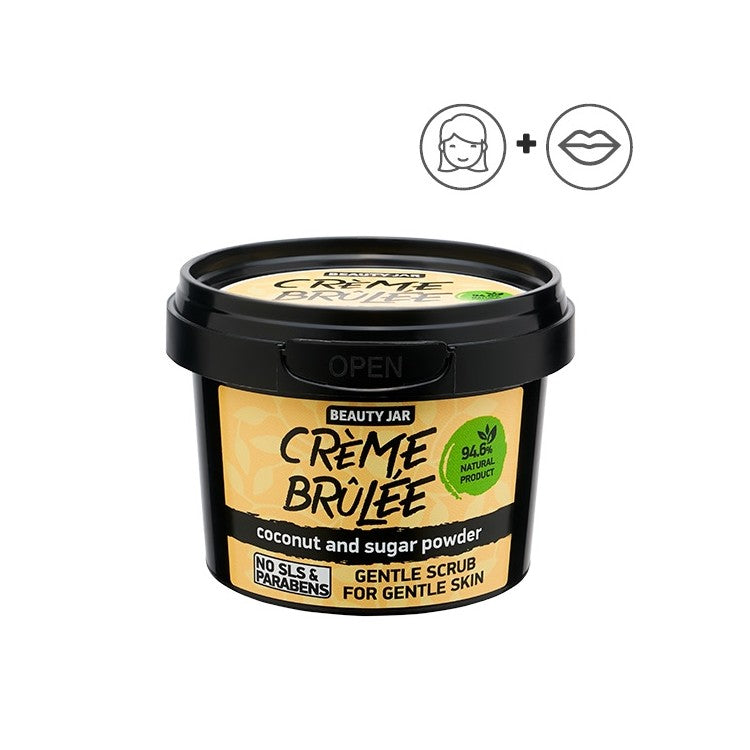 PRECOMMANDE Gommage doux pour le visage - Poudre de noix de coco et de sucre