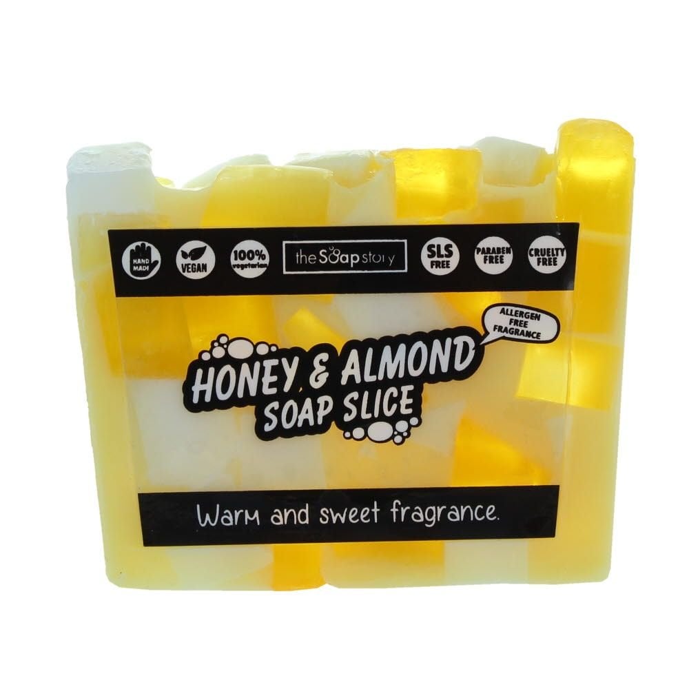Tranches de Savons faits mains Soap Story - Miel amandes - Savon