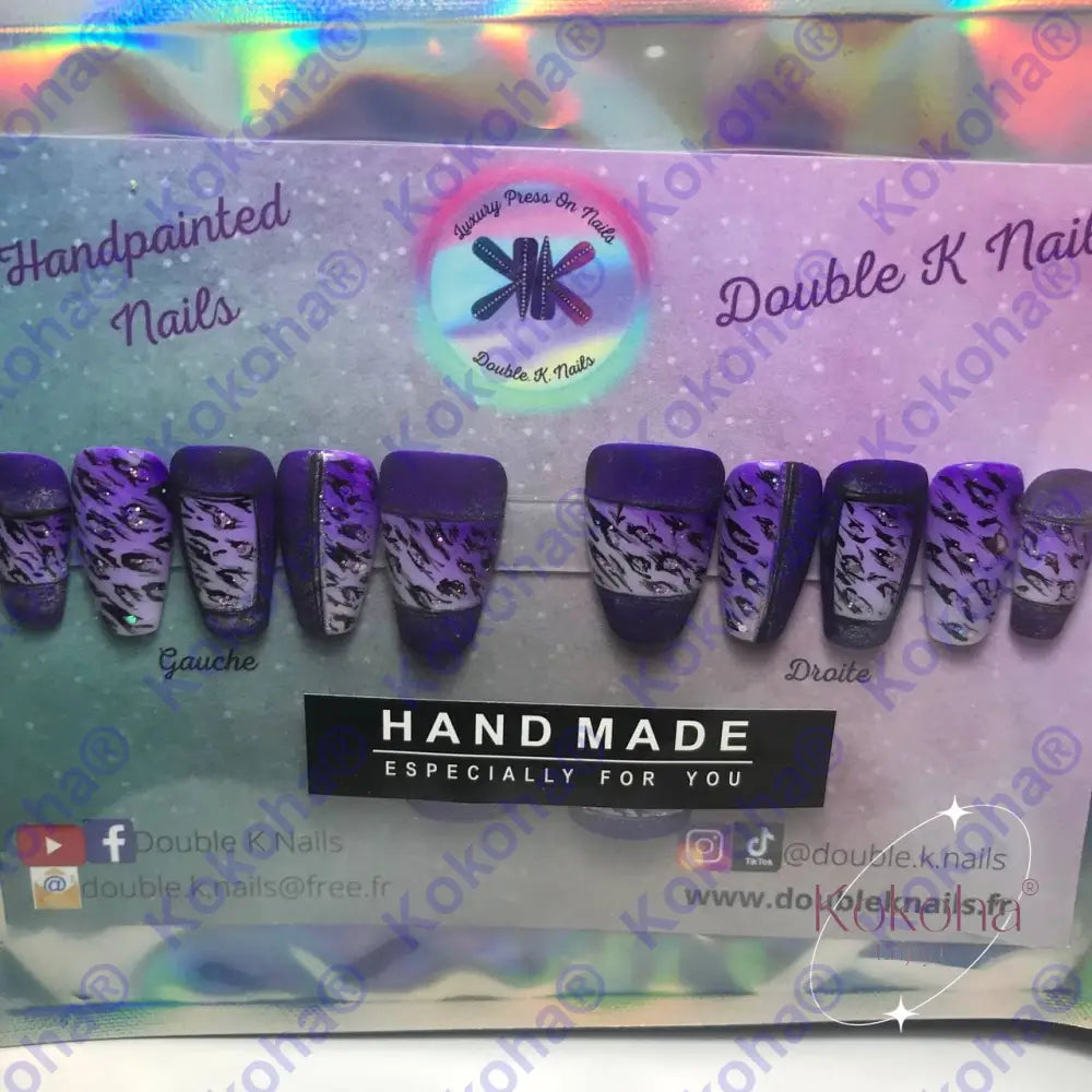 Kit De Press On Nails An001 Désign