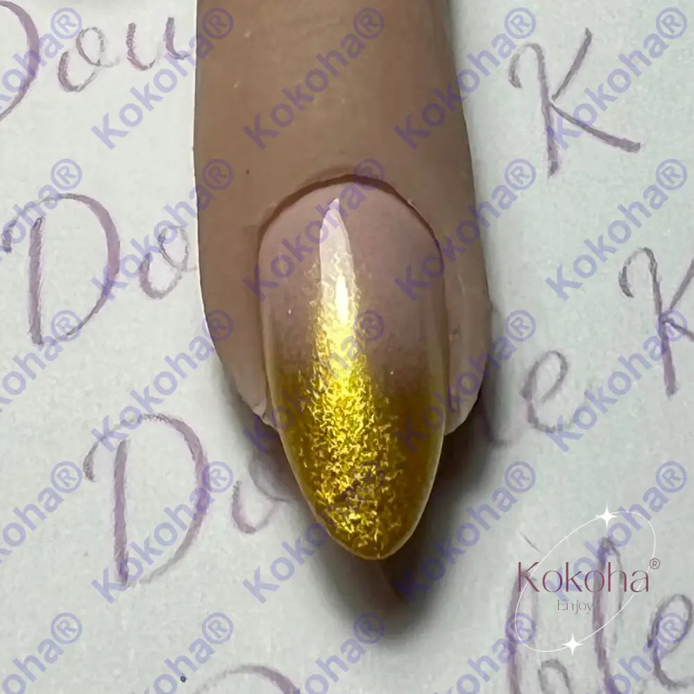 Kit De Press On Nails Bb004 Doré Désign