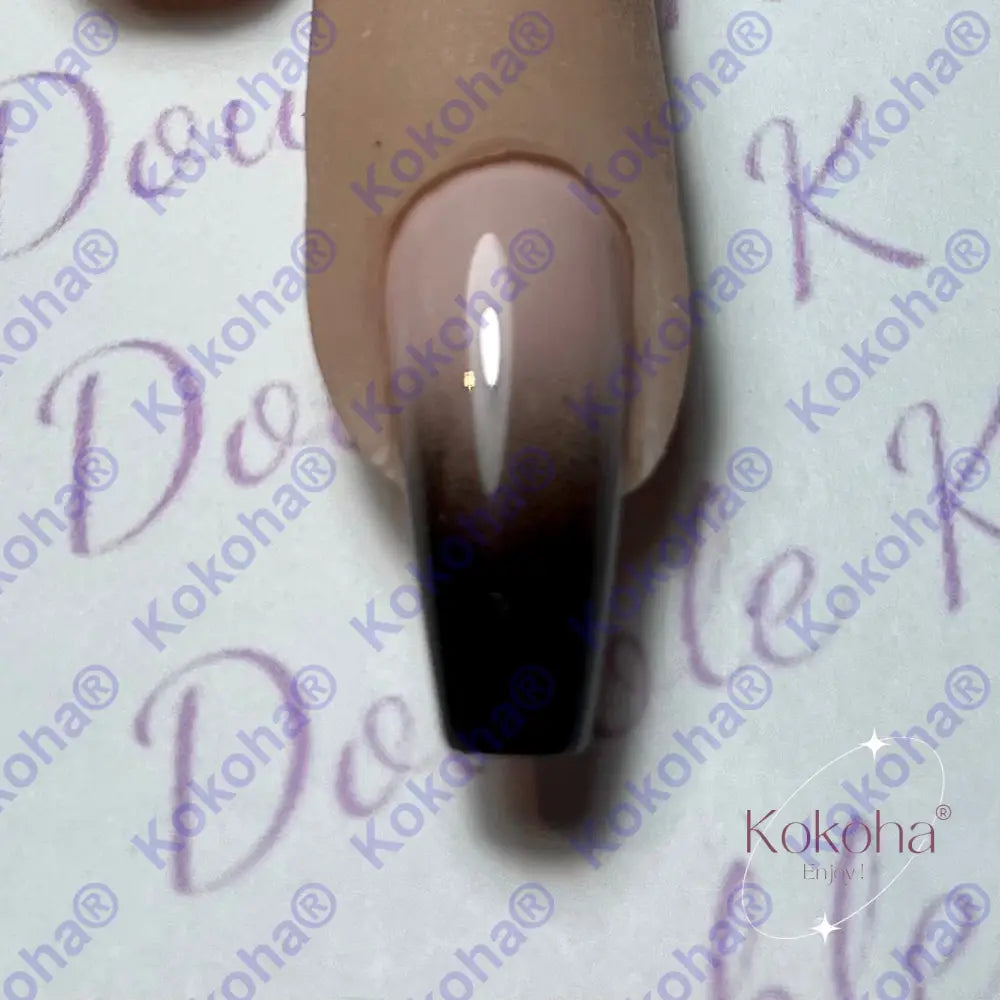 Kit De Press On Nails Bb004 Noir Désign