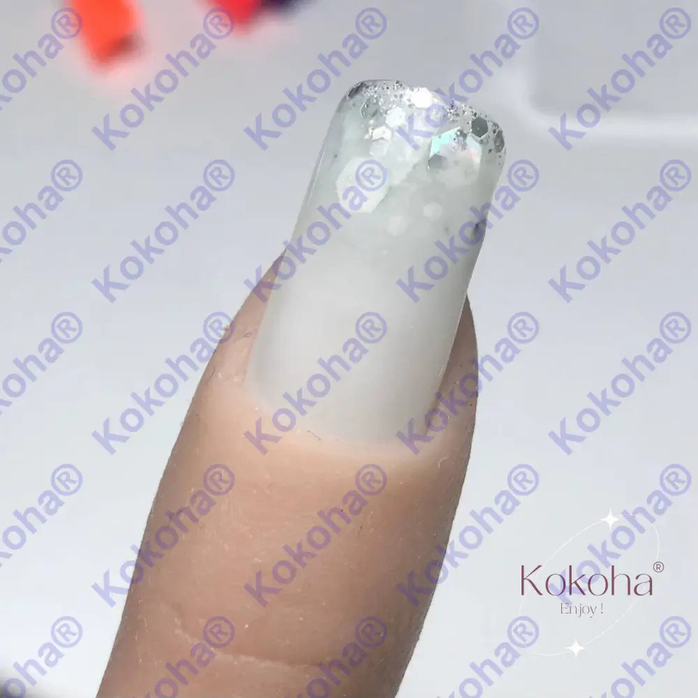 Kit De Press On Nails Bb005 Argenté Désign