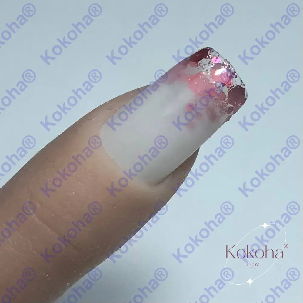 Kit De Press On Nails Bb005 Rose Gold Désign