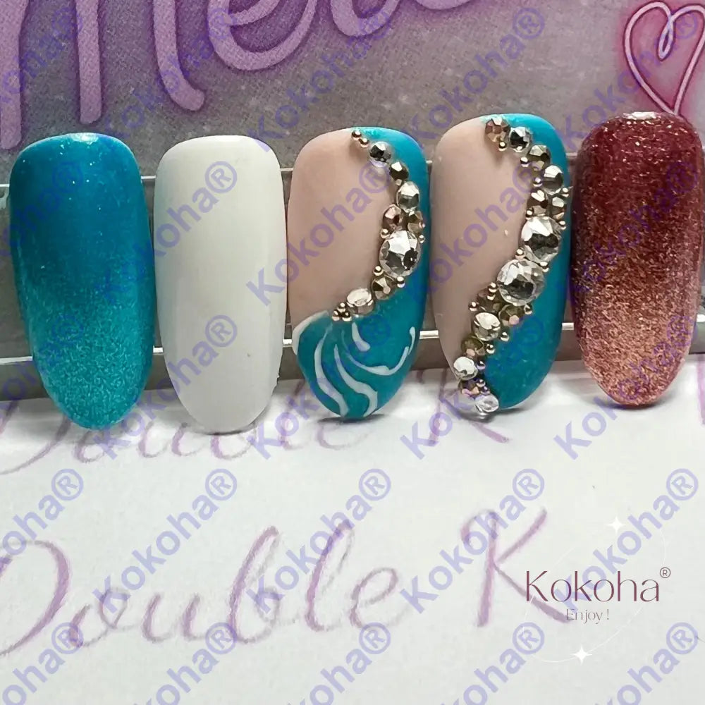 Kit De Press On Nails Cd007 Désign