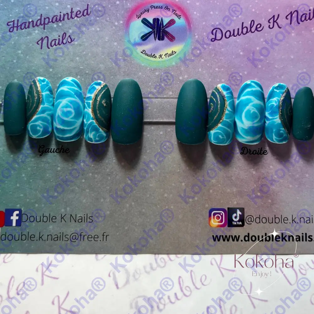 Kit De Press On Nails Cd019 Désign