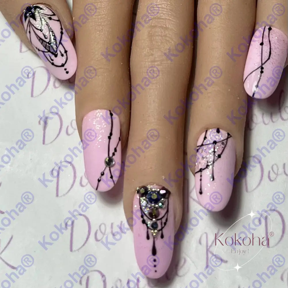 Kit De Press On Nails Cd031 Désign