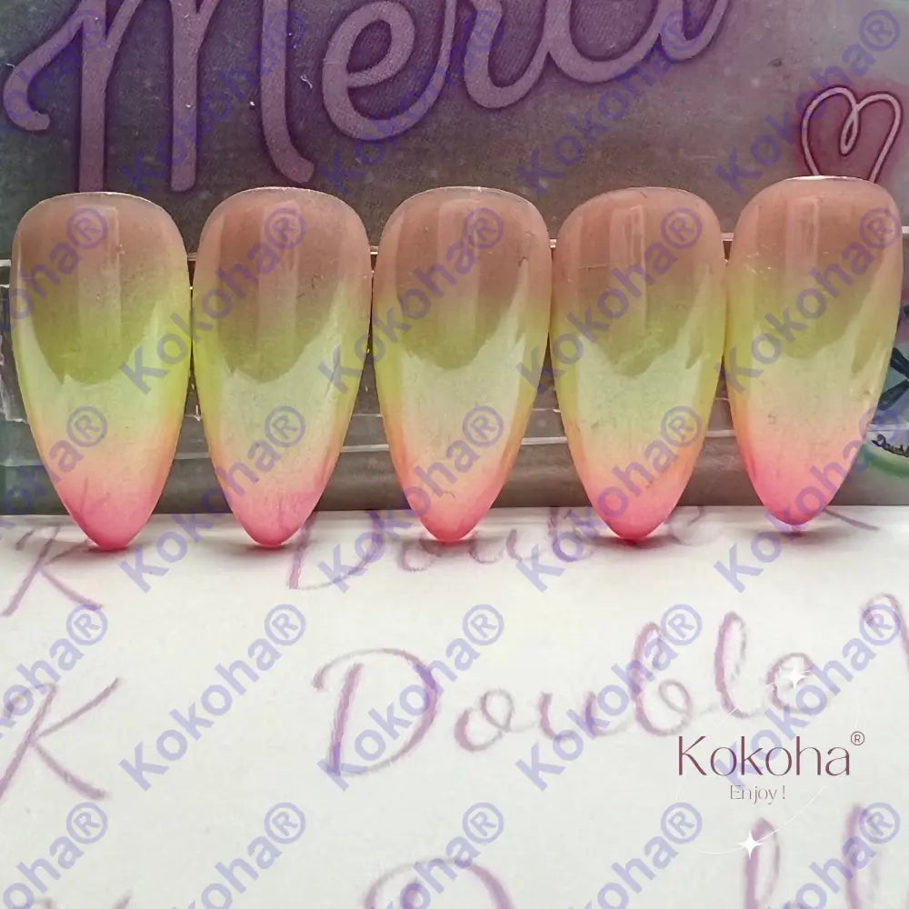 Kit De Press On Nails Et013 Désign