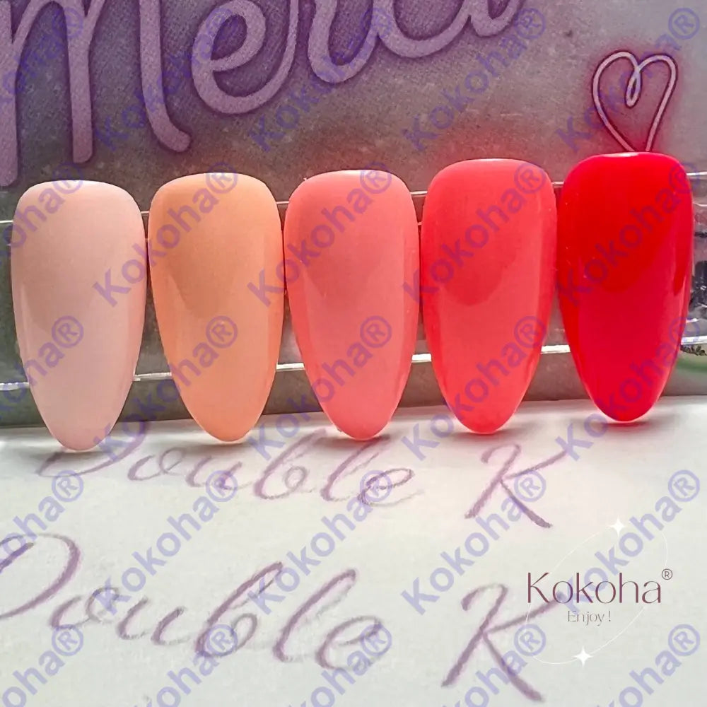 Kit De Press On Nails Unis ’ Les Camaïeux’ Unis