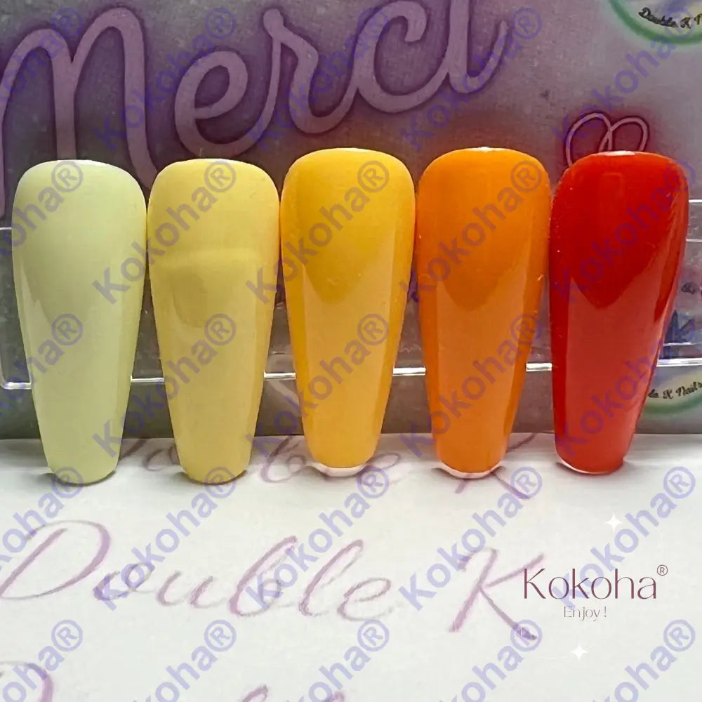 Kit De Press On Nails Unis ’ Les Camaïeux’ Unis