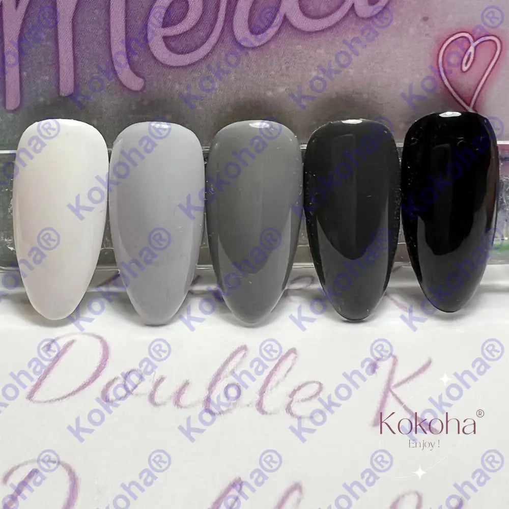 Kit De Press On Nails Unis ’ Les Camaïeux’ Unis