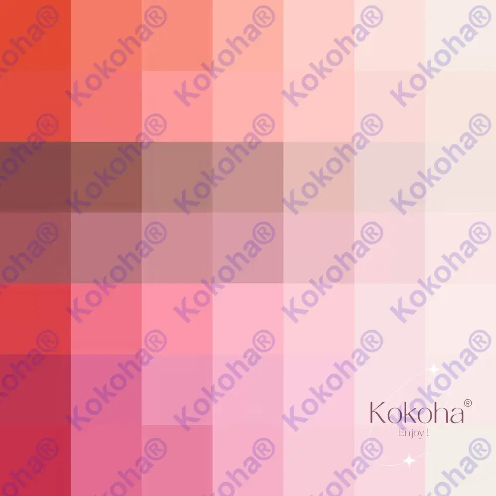 Kit De Press On Nails Unis ’ Les Roses’ Suite Unis