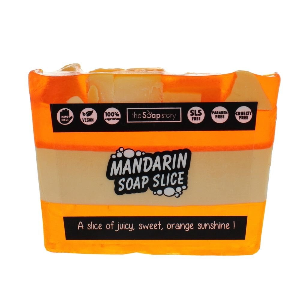 Tranches de Savons faits mains Soap Story - Mandarine - Savon