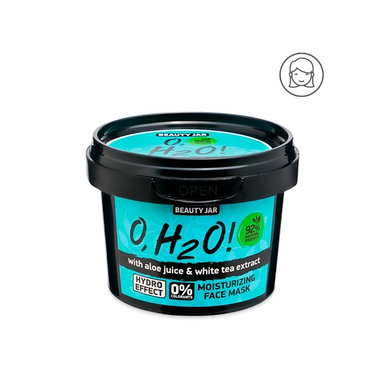PRECOMMANDE Masque hydratant pour le visage - Aloe vera et thé blanc