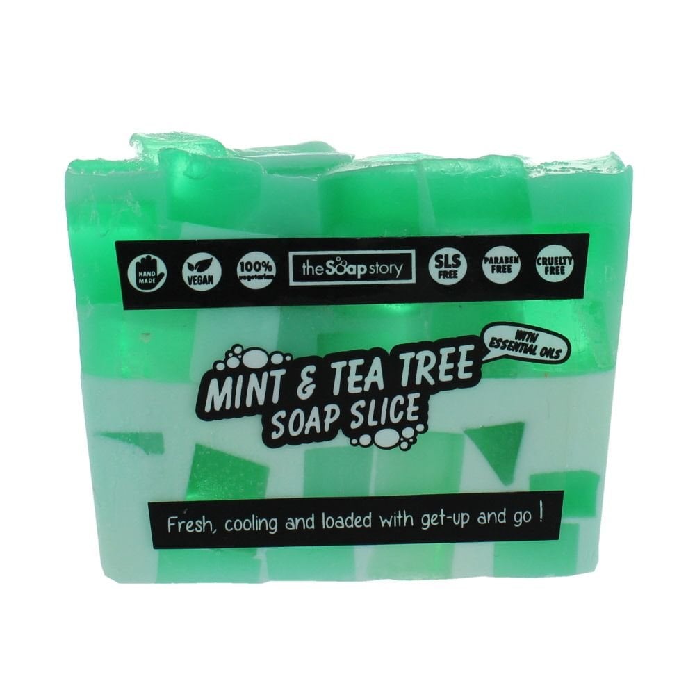 Tranches de Savons faits mains Soap Story - Mint & tea tree - Savon