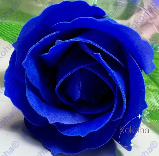 Rose De Savon Bleu Foncé Rose