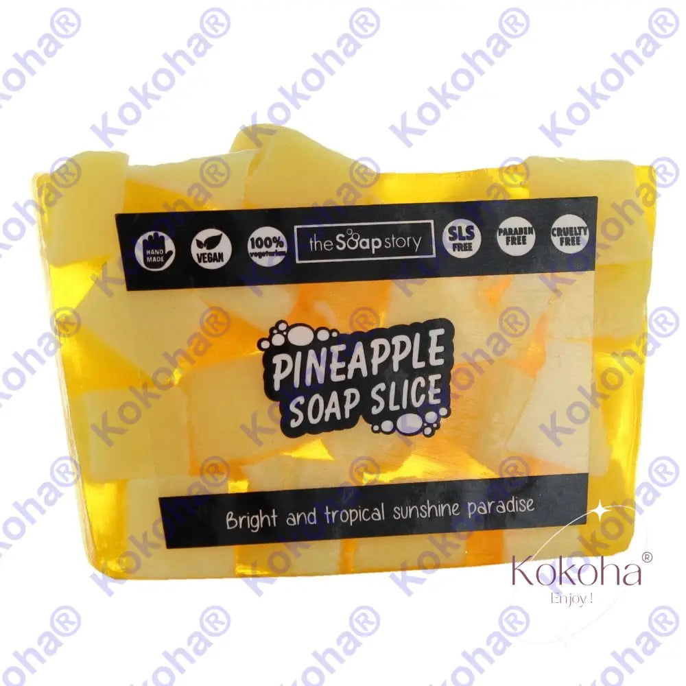 Tranches de Savons faits mains Soap Story - Ananas - Savon