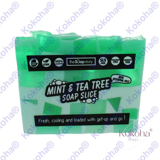 Tranche De Savon Fait Main Mint & Tea Tree