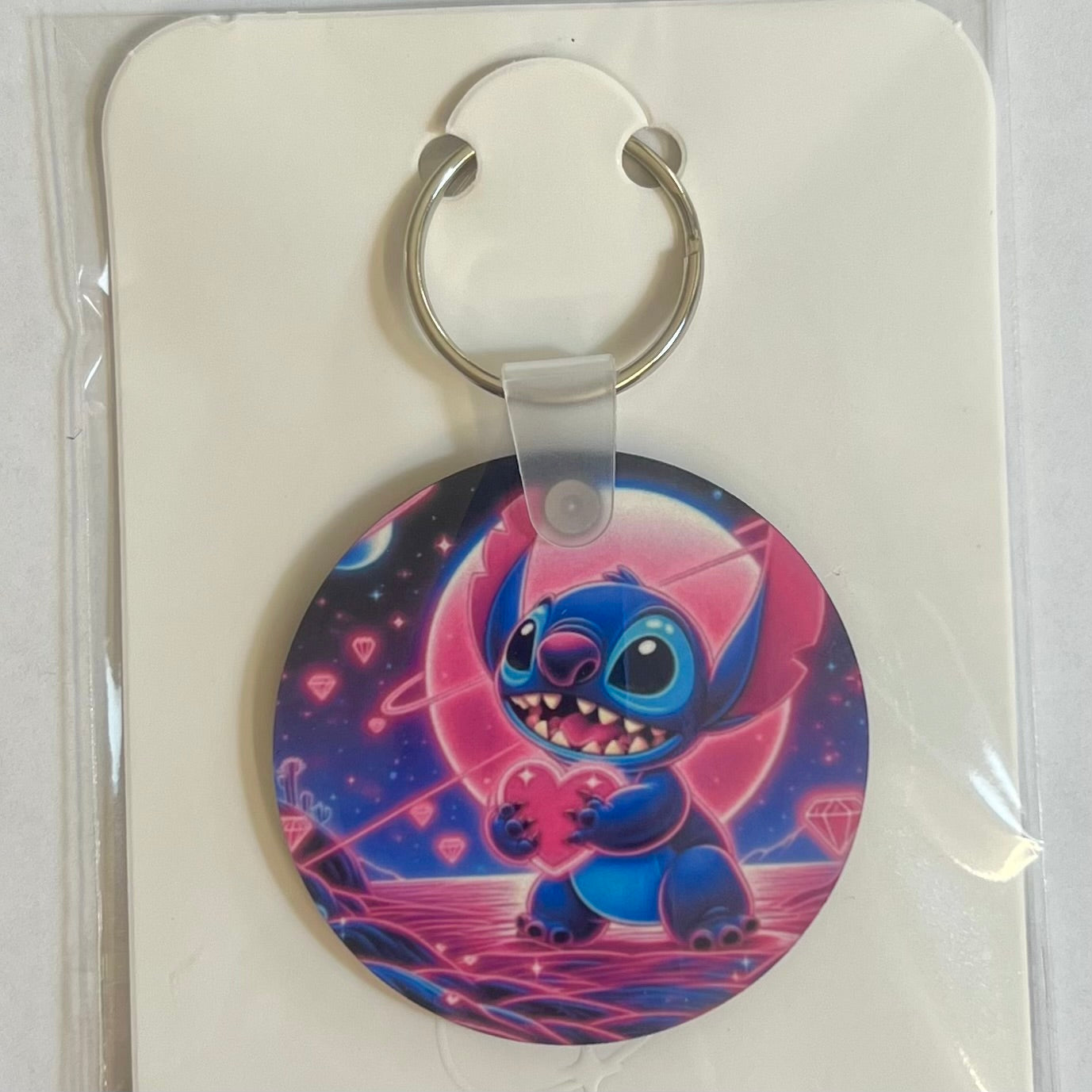 Porte-Clés RD019 Personnage Recto Verso – Porte-Clés Sublimé Résistant et Original Ø 5 cm